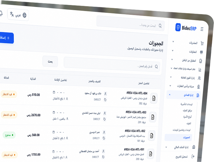 وحده-اداره-الفنادق